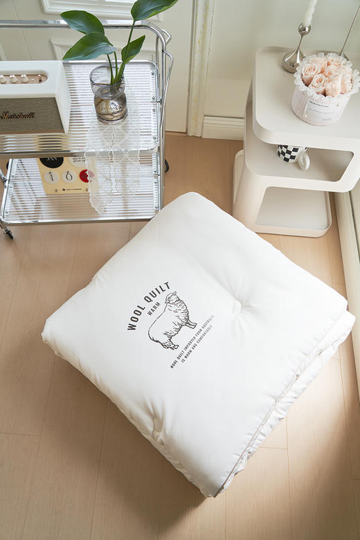 【糯棉澳洲羊毛大豆被】10%澳洲羊毛 10%大豆纤维 轻盈蓬松 柔软包裹 商品图4