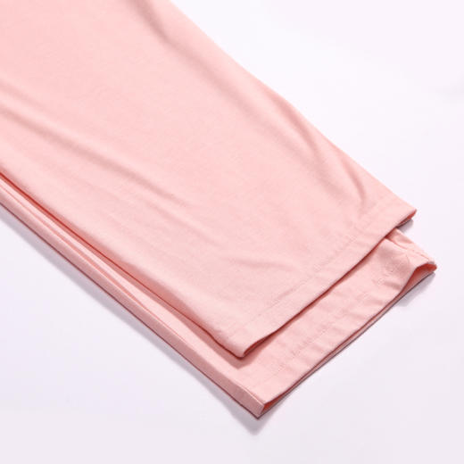 都市丽人生活家居春夏睡衣女抗皱绵家居服薄款短袖长裤女士套装LH42C6 商品图9