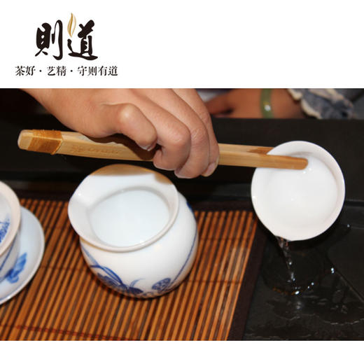 【则道茶具】茶具配件 绕线竹制茶夹 商品图1