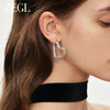 ZEGL法式爱心耳圈女2023新款爆款秋冬高级感耳环耳钉耳扣银针耳饰 商品缩略图6