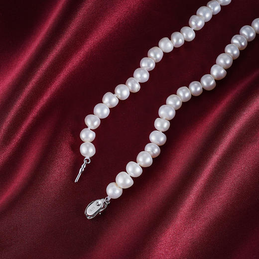 子佩集珍珠项链【ZXLTJ8-9】【ZXLTJ10-11】绿玛瑙2312 商品图3