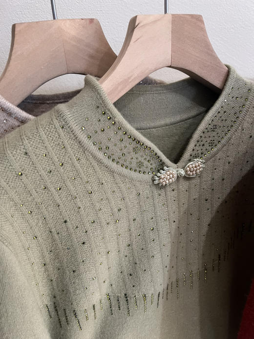 好看妈妈旗袍一体绒 商品图8