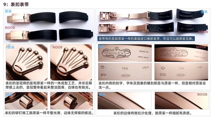 N厂复刻劳力士手表迪通拿v4版4130机芯对比原装 评测