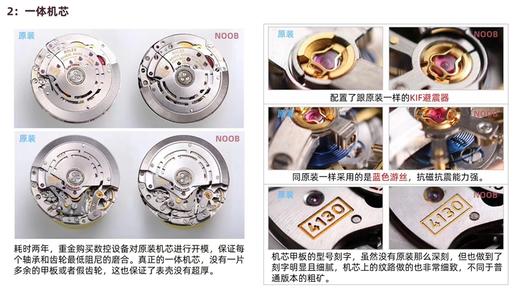N厂劳力士手表迪通拿v4版4130机芯对比原装复刻手表一比一手表n厂c厂zf厂vs厂clean厂noob厂广州手表测评 商品图1