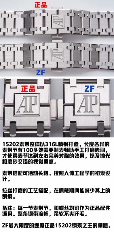 ZF复刻手表爱彼15202顶级工艺机械手表评测 阳刚硬朗气质