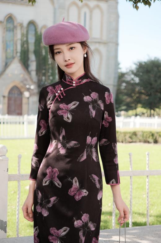 逸红颜周末小集市#法式高定文艺画家帽「美琪」,小暖炉一样,美丽简约,经典传承 商品图3