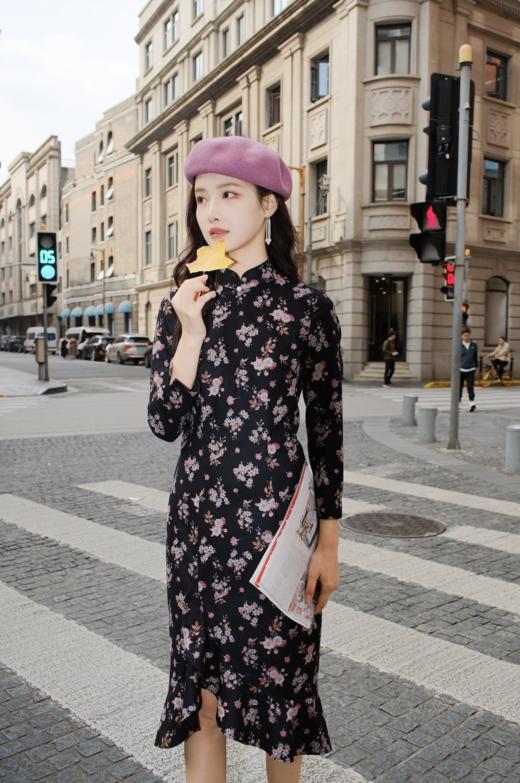 逸红颜周末小集市#法式高定文艺画家帽「美琪」,小暖炉一样,美丽简约,经典传承 商品图12