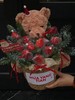 草莓泰迪熊 · 花篮 商品缩略图0