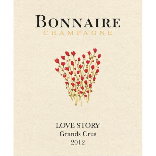 Bonnaire Love Story Grands Crus 2012 宝奈儿香槟“爱情故事 ”特级 2012 年份 礼盒装 商品图2