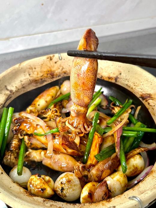 & 一口一个小鱿鱼（一口管），酱爆、白灼、粉丝煲，口感鲜甜爽脆！活冻 商品图5