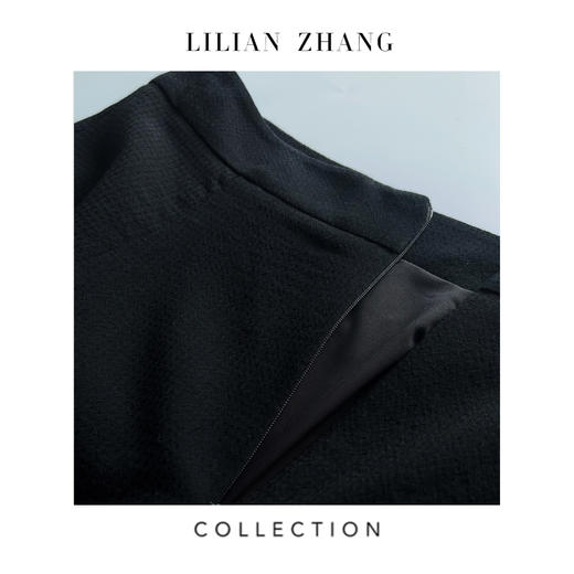 定制——布尔乔亚——ALL Wool——不规则荷叶边裙摆A字型半裙 2303999 商品图2