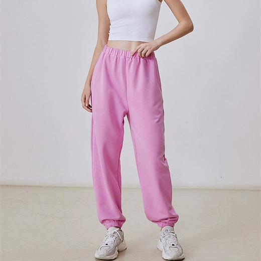 跃牌【明丽逸动】系列 女高腰宽松休闲裤爆款运动长裤AL8041 商品图2