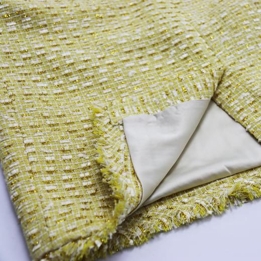 法式小香风无袖连衣裙-复古风优雅清新显瘦粗花呢马甲裙  2101060 商品图4