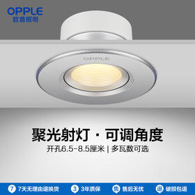 2件享95折🔥OPPLE欧普照明铂钻超薄铝材射灯