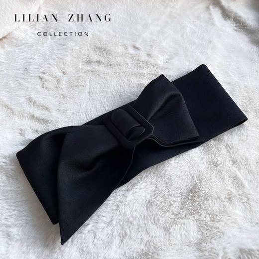 定制——挚爱主角之选、中古风简约百搭黑色腰封（8公分扣头）2313002 商品图0