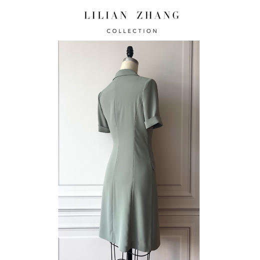 定制—职场漫谈—Lady挚爱—轻职场西装收腰连衣裙 2301985 商品图3