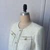 定制--Vintage-Lady挚爱、米色金扣流苏时尚气质小香外套 2205030 商品缩略图2