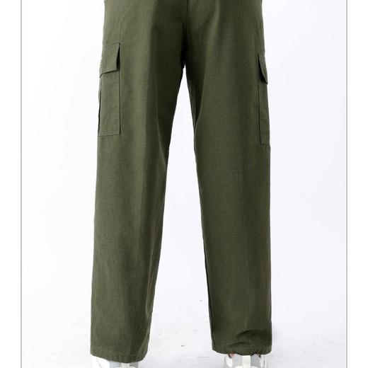 新款纯棉帆布工装裤男工作裤加档建筑工地劳保裤电焊防烫工作服裤 商品图9