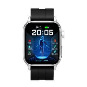 GWALK极沃客 GT22 健康型ECG心电检测款运动心率血压计步健康防水蓝牙智能手表