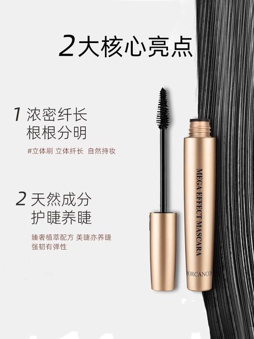 MCC摩肯魅佳眼界睫毛膏2号纤长浓密卷翘 商品图3