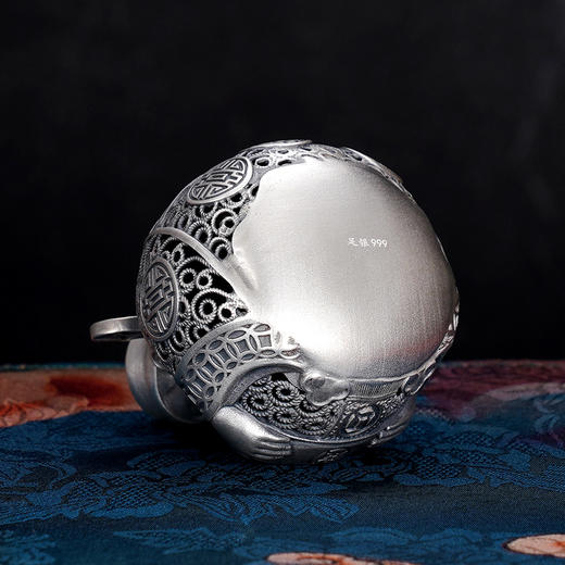 子佩集S999银财神到摆件【HS007】纯银2312 商品图6