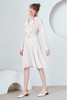 Y.SING衣香丽影 米色风衣式百褶连衣裙 9651 商品缩略图6