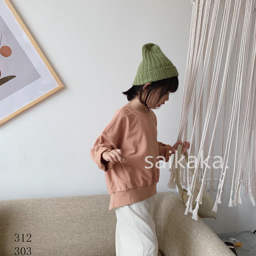 WT312背开叉卫衣   100-140 商品图8