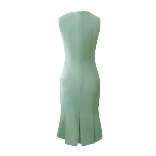 优雅鱼尾包臀中长连衣裙 、无袖修身甜美春夏、气质显瘦  2101017 商品图1