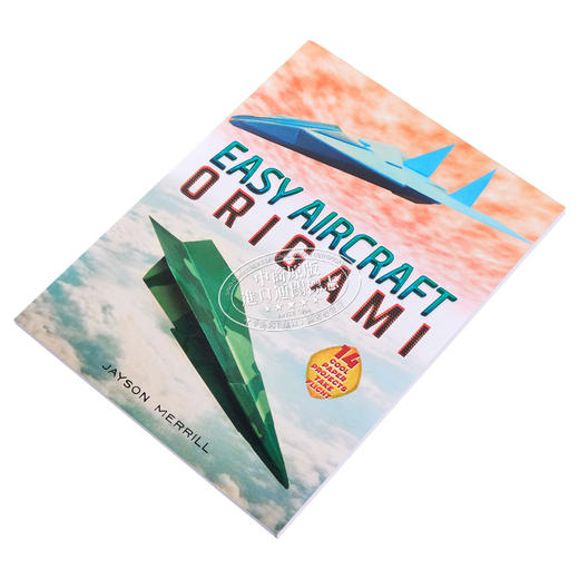 【中商原版】简单的飞机折纸 14个酷炫的纸飞机起飞 Easy Aircraft Origami 英文原版 Jayson Merrill 折纸教程 手工技巧 商品图1