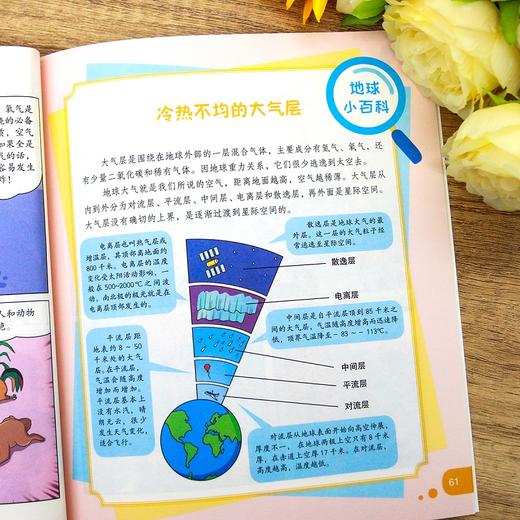 【地球百科】《漫画科学第3辑：地球旅行记》全4册【6-12岁】 商品图5