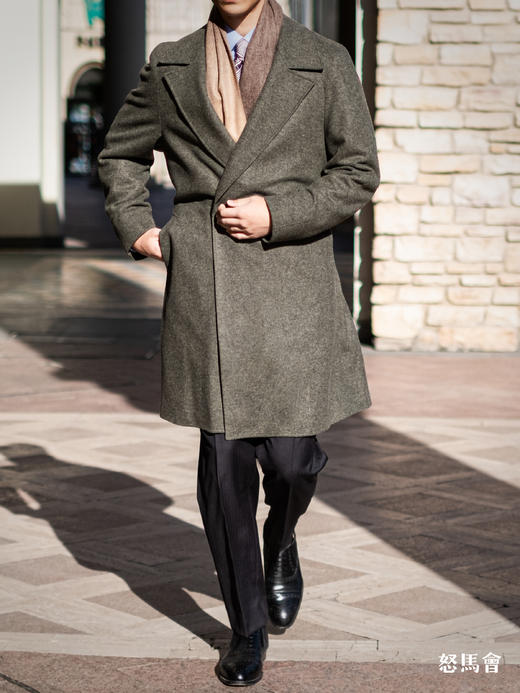 阿拉善白绒纯山羊绒水波纹围巾「渐变色9款」 商品图1