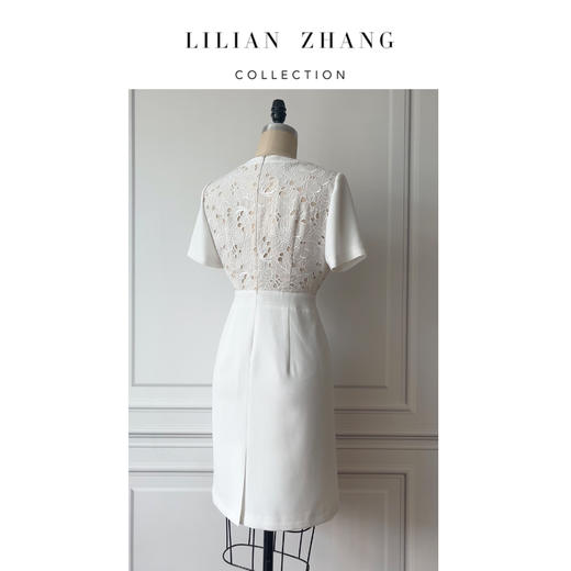 定制—Gentlewomen—多元风貌—Lace拼接修身连衣裙 2301995 商品图2