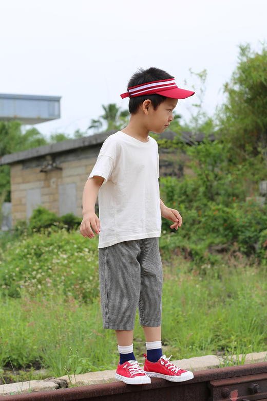 KZLM19087 男女童通用条纹裤子80-120 商品图2