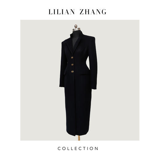 C系列——定制——都市力量——永恒经典—修身型气质羊毛大衣  2306024 商品图1