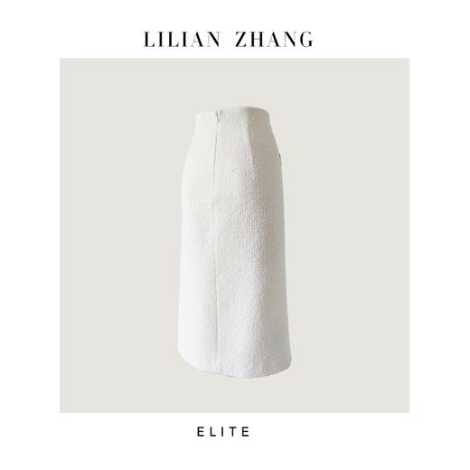 E系列 ——轻奢名媛——经典小香风气质香风半裙（织带饰边）2303041 商品图1