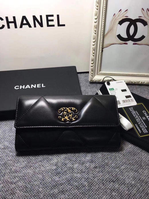 秋冬特惠💰600 原单香奈儿 Chanel 19K非常重磅的标志性系列 手拿包P0955 超大菱格纹 商品图1