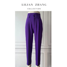 定制—Vintage—古着新穿—法式梦幻—挚爱高腰锥形裤2304032