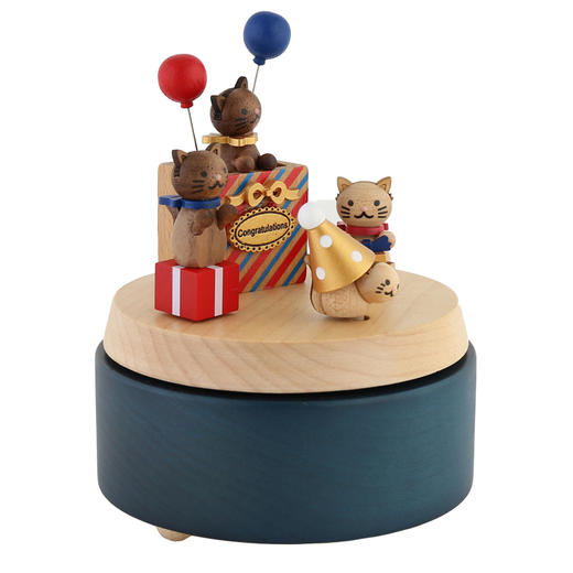 wooderfullife  音乐盒  猫咪礼物祝福 猫咪祝福礼物 商品图4