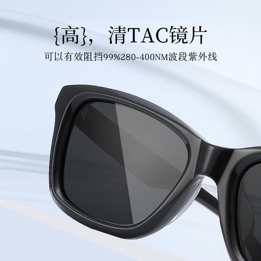 普莱斯太阳镜PS7081 极简设计 经典百搭 TAC镜片板材镜框 三色可选男女同款 商品图6