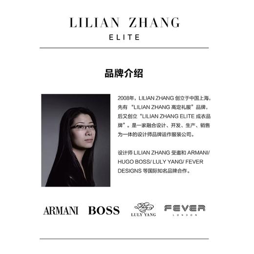 LILIAN ZHANG 定制——黑色狐狸毛领磁吸扣百搭围脖大毛领 2320001 商品图2