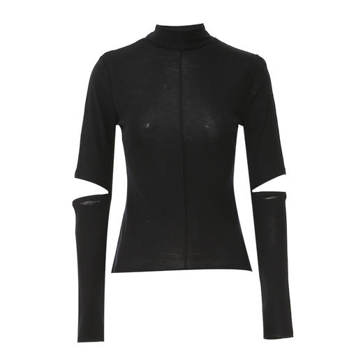 【转款下架】VIMAGE纬漫纪冬季新款洋气修身设计感款针织衫上衣V2013621 商品图6