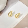 Oflye潮流饰品 水滴金色耳环女小众设计感气质耳钉法式复古耳饰新款秋冬 商品缩略图3