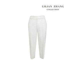 定制—冬日温暖 — 中高腰轻奢时尚修身百搭纯9分小脚裤  2104039