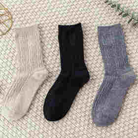 【远梦】女中长筒袜(羊毛系列)YM2351