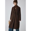 原形高端羊毛双面呢大衣女2023秋冬新款赫本风骆驼绒毛呢外套长款 商品缩略图0