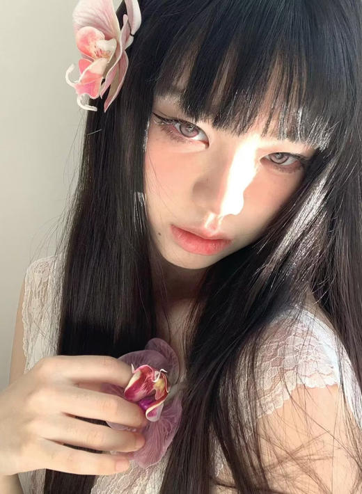 【大直径】NICEKON-樱花粉-14.5mm【年抛 0-1000度 含有525/575】着色直径13.8mm 商品图8