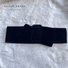 定制—主角之选、黑色中古风--复古天鹅绒感腰封（9公分扣头）2313003 商品缩略图1