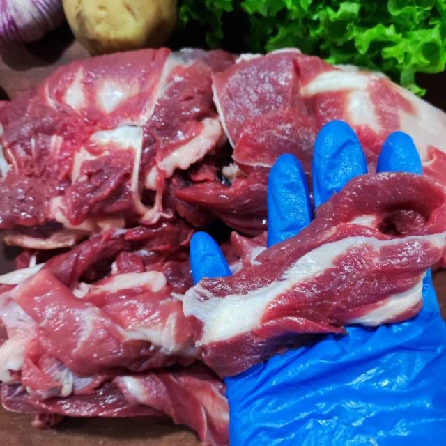 清真黄牛筋头巴脑，纯鲜，一份3斤