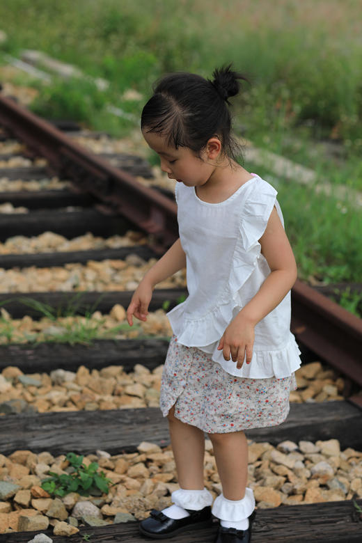 SYZBX033  女童拼接背心80-120 商品图4