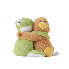 英国McHugs 拥抱青蛙鸭子Harper 熊猫Fair 小绵羊Asa 小动物热偶毛绒玩具可微波炉加热公仔女孩抱枕生日礼物